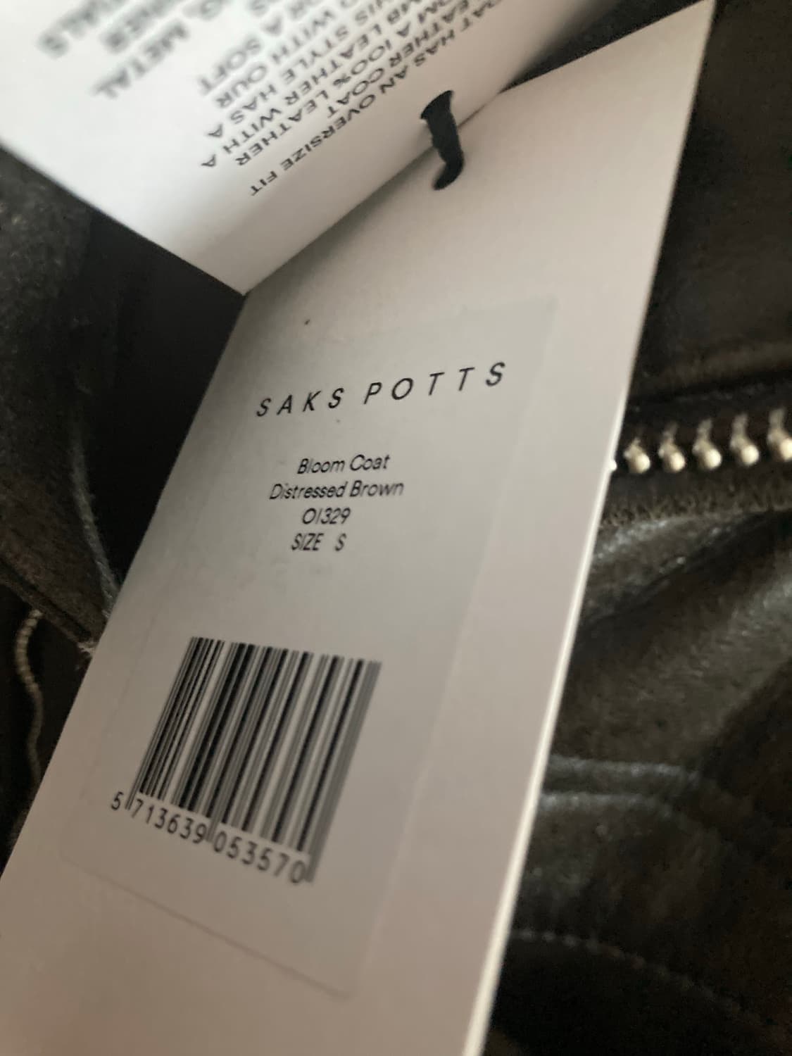 Saks potts 삭스포츠 아우터 상품이미지6