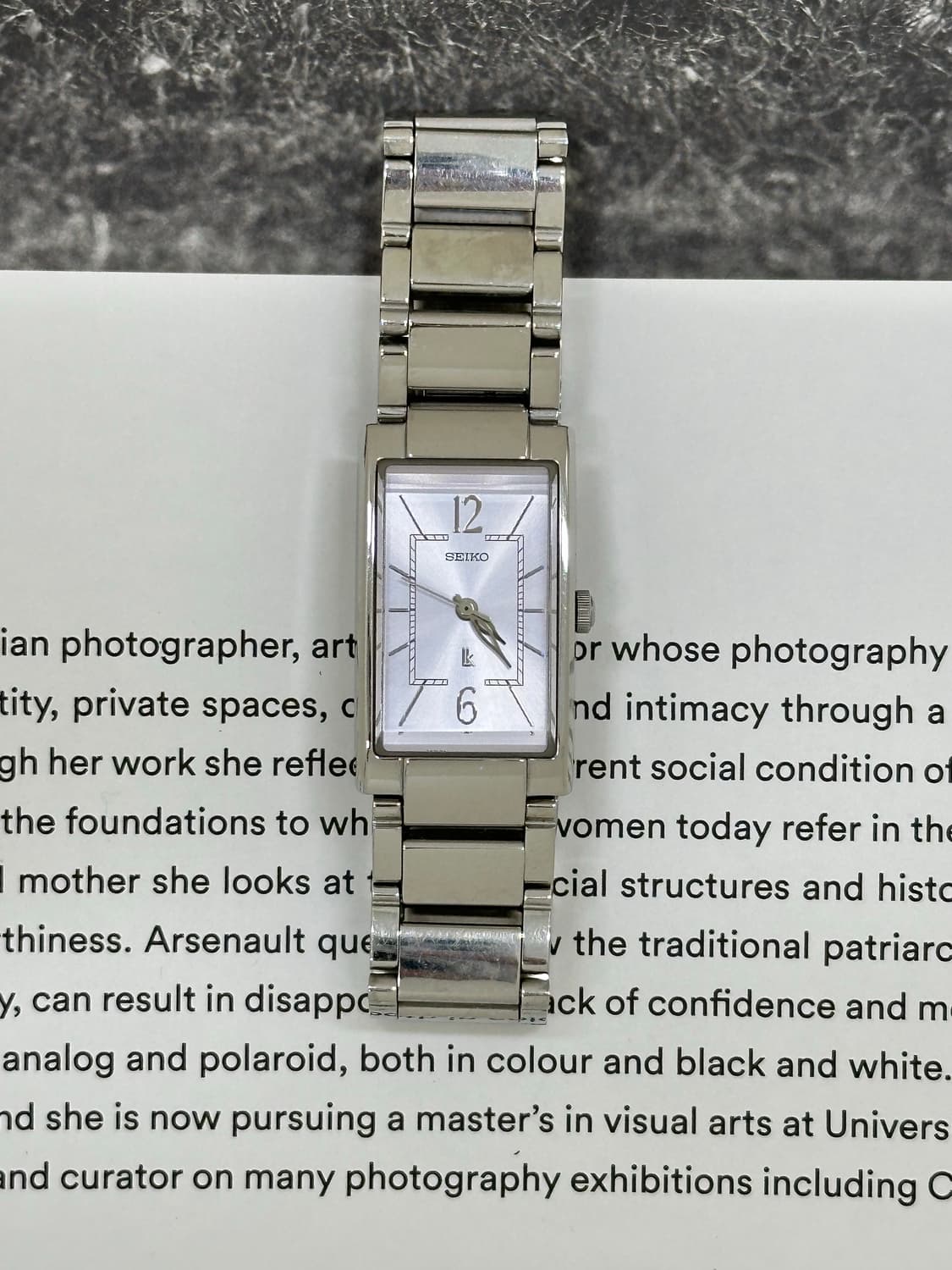 세이코 seiko 루키아 쿼츠 시계 상품이미지2