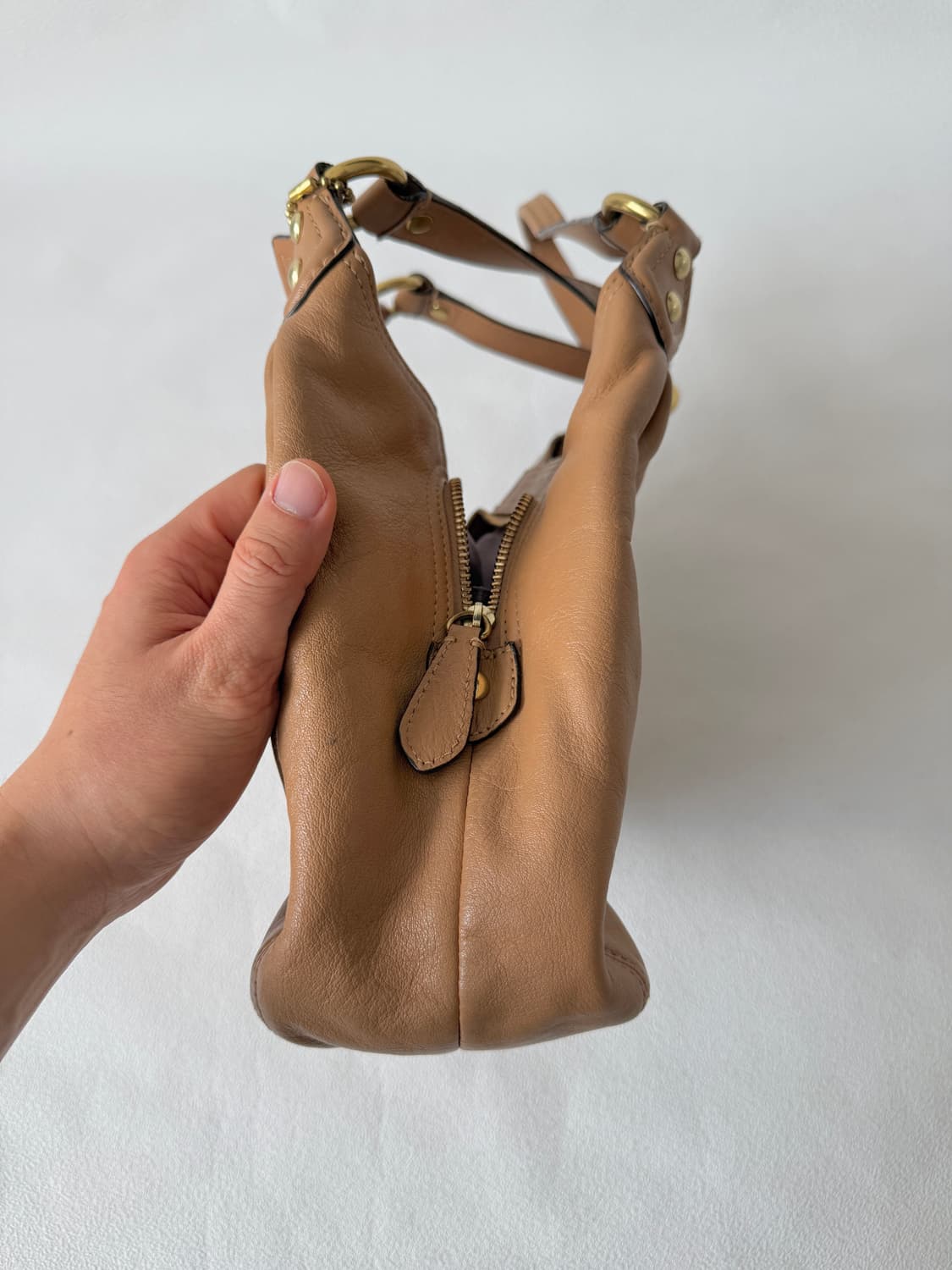 코치(COACH) 레더 숄더백 상품이미지7