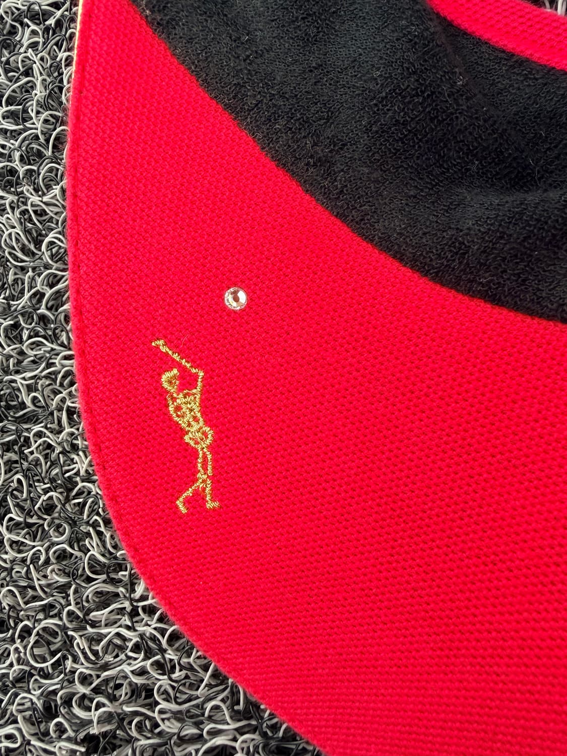 마크앤로나(Mark & Lona) 라인스톤 로고 골프 바이저 - 핫핑크/ 상품이미지4