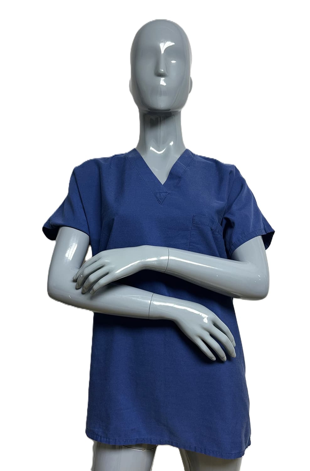 미국 미군 여군용 수술복 간호사 군의관 브이넥 반팔 티셔츠 (S) 상품이미지1