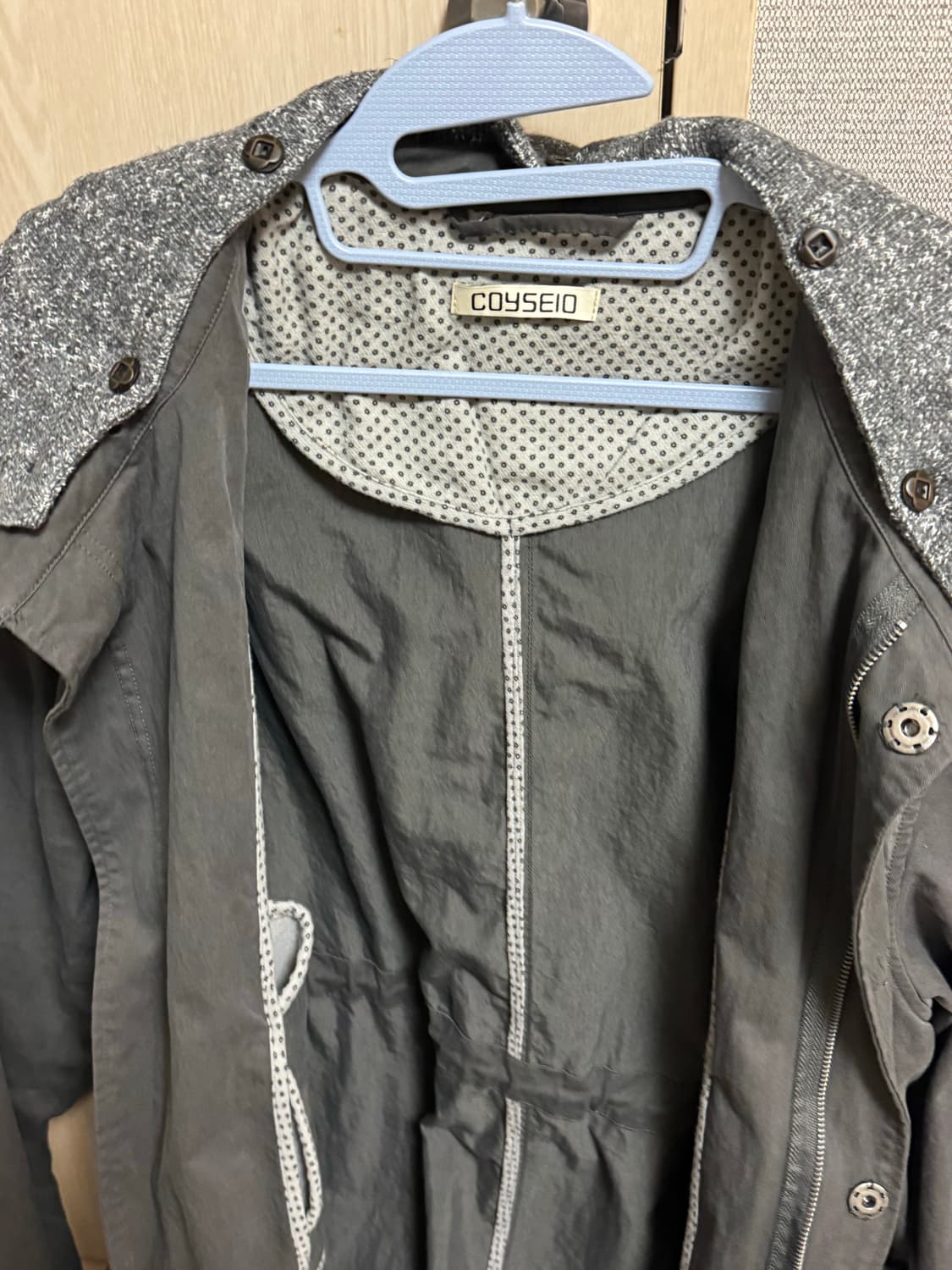 코이세이오 야상 차콜 상품이미지3