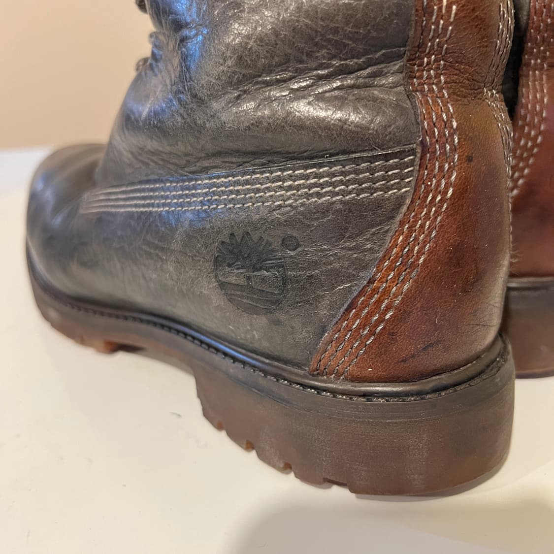 팀버랜드 6인치 프리미엄 레더 블랙 부츠 상품이미지4