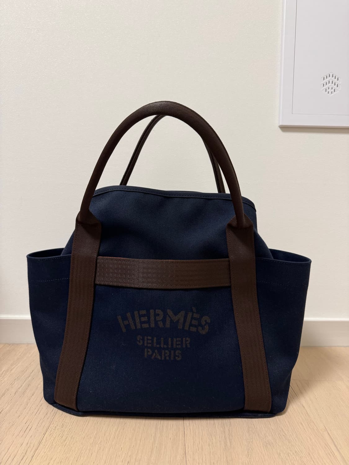 에르메스 더 그루밍 백 블루네이비 상품이미지1