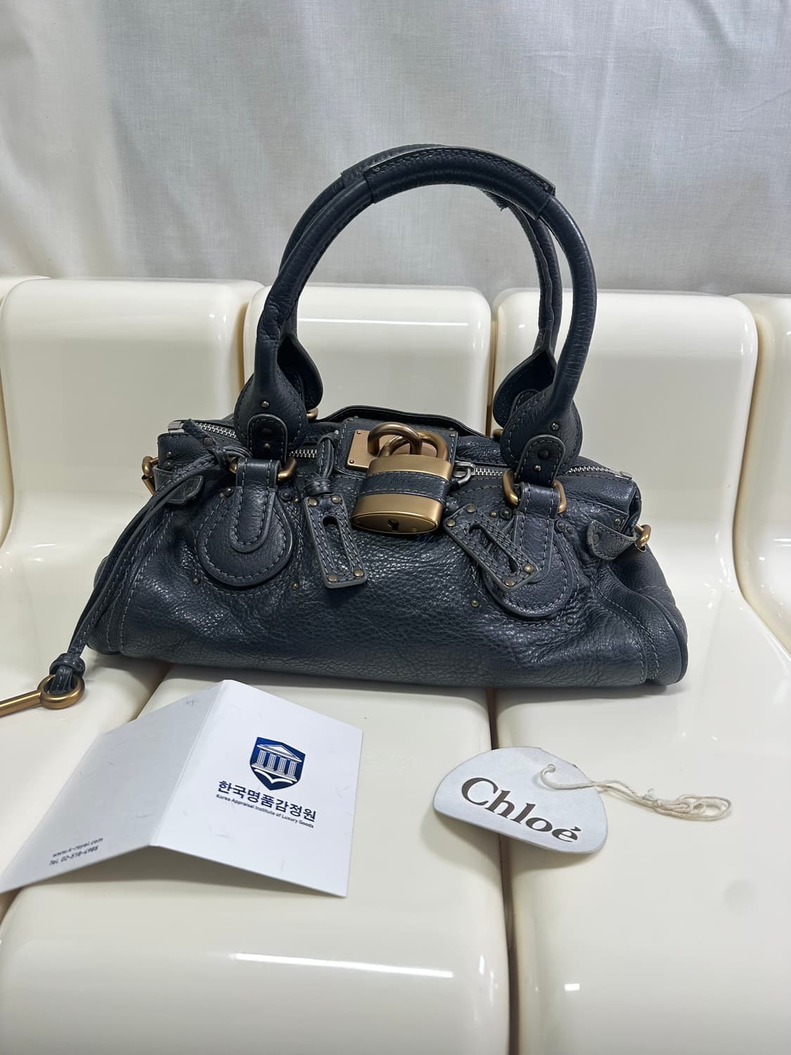 [A+ 정품] 끌로에 패딩턴백 다크그레이  상품이미지5