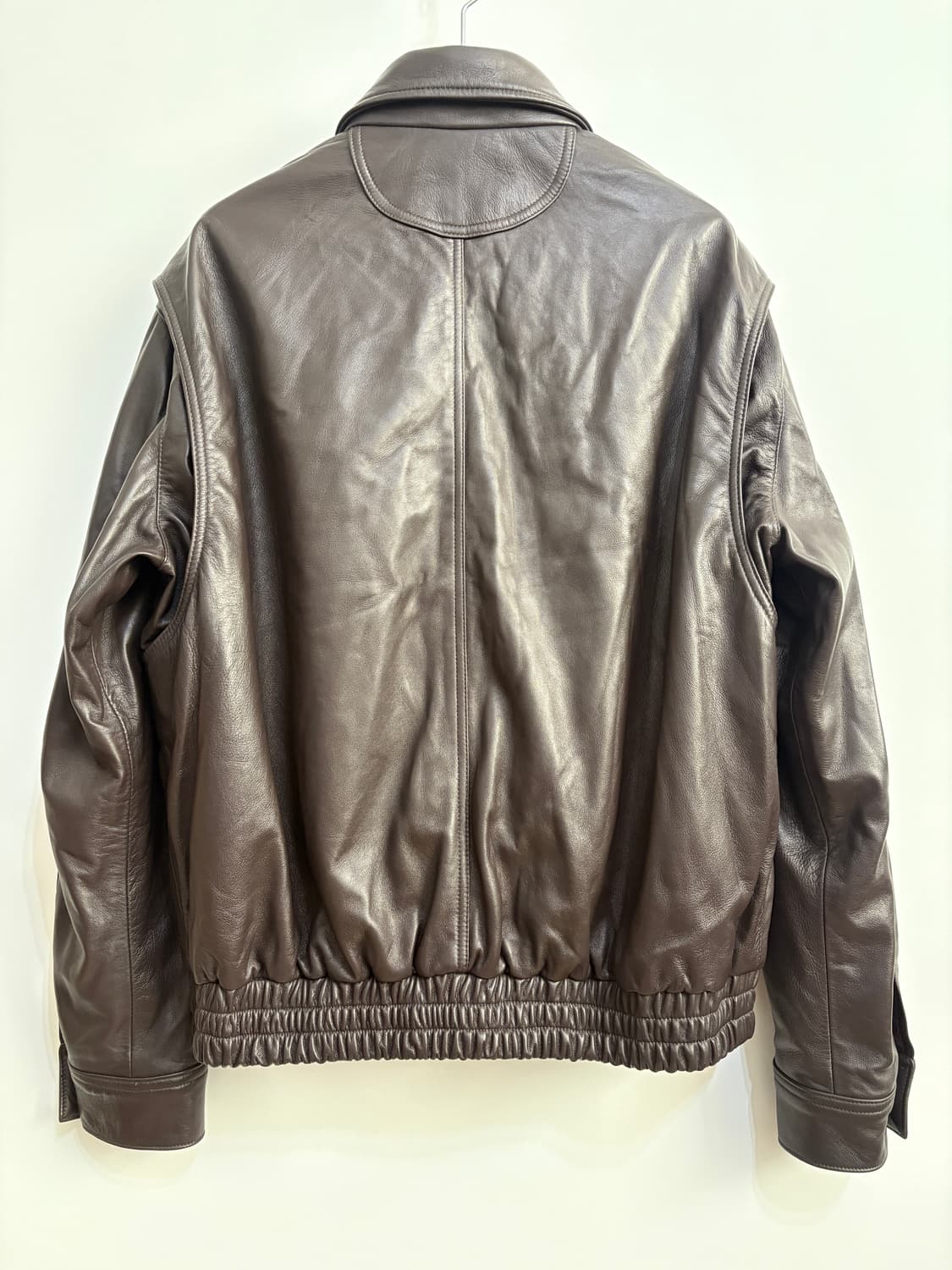 커미션 / Garrison Leather Jacket Brown / S 상품이미지5