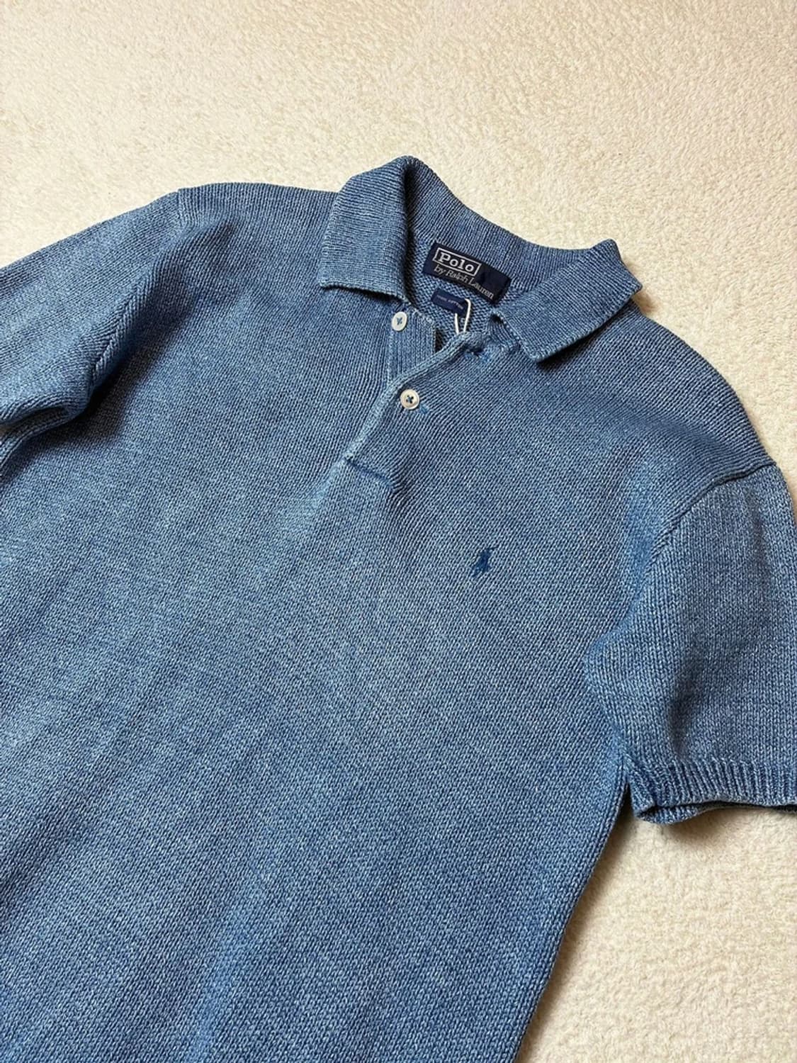 폴로 랄프로렌 90's 피그먼트 워시드 카라 니트 PN6343 상품이미지2