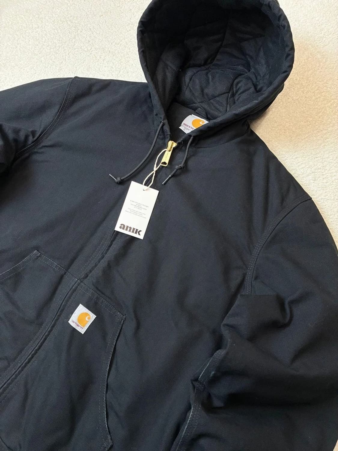 칼하트 USA 액티브 콜드 워크웨어 누빔 후디 자켓 PN6228    상품이미지3