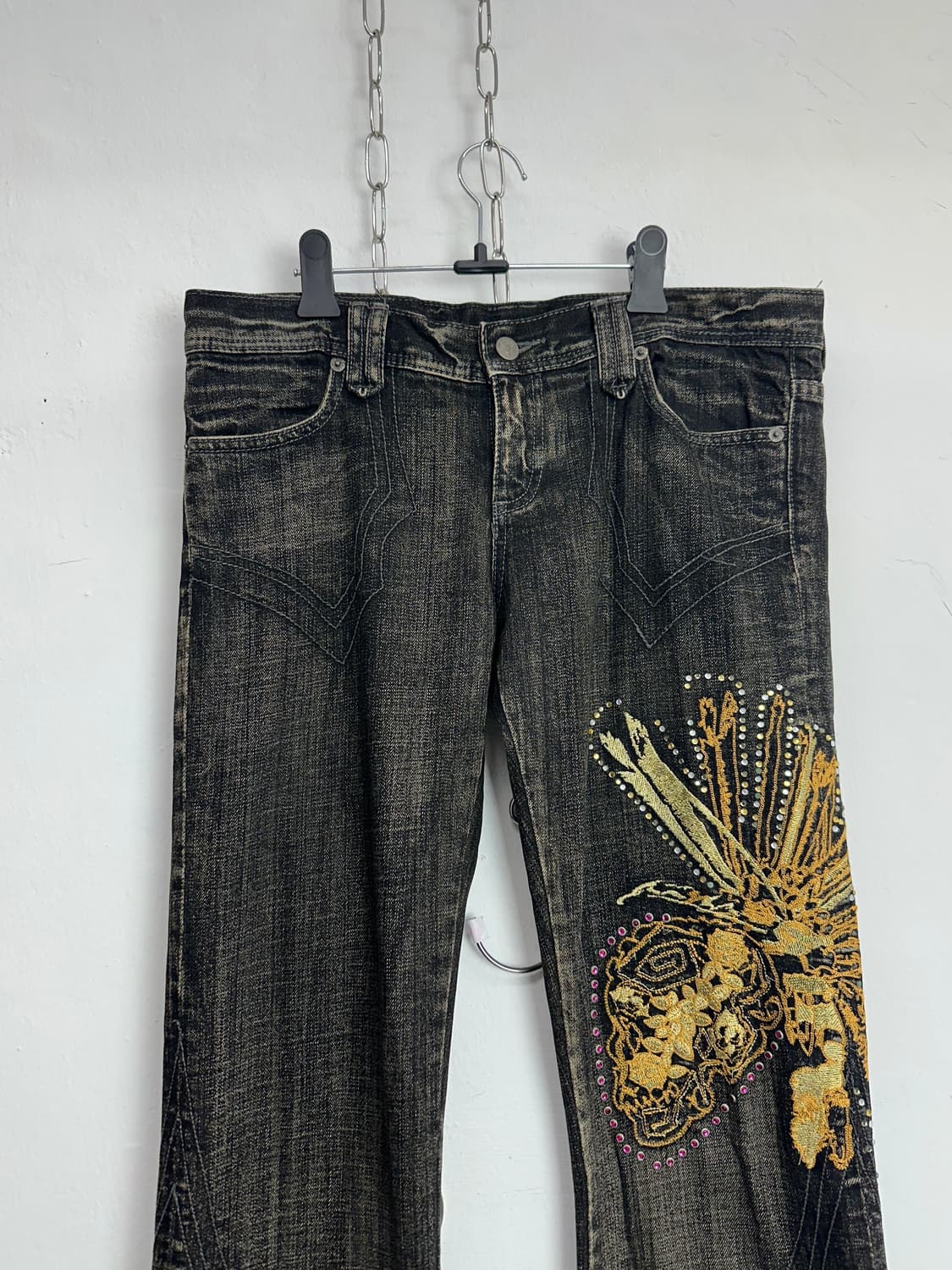Tornado Mart “Gold Feather & Skull” Embr 상품이미지5