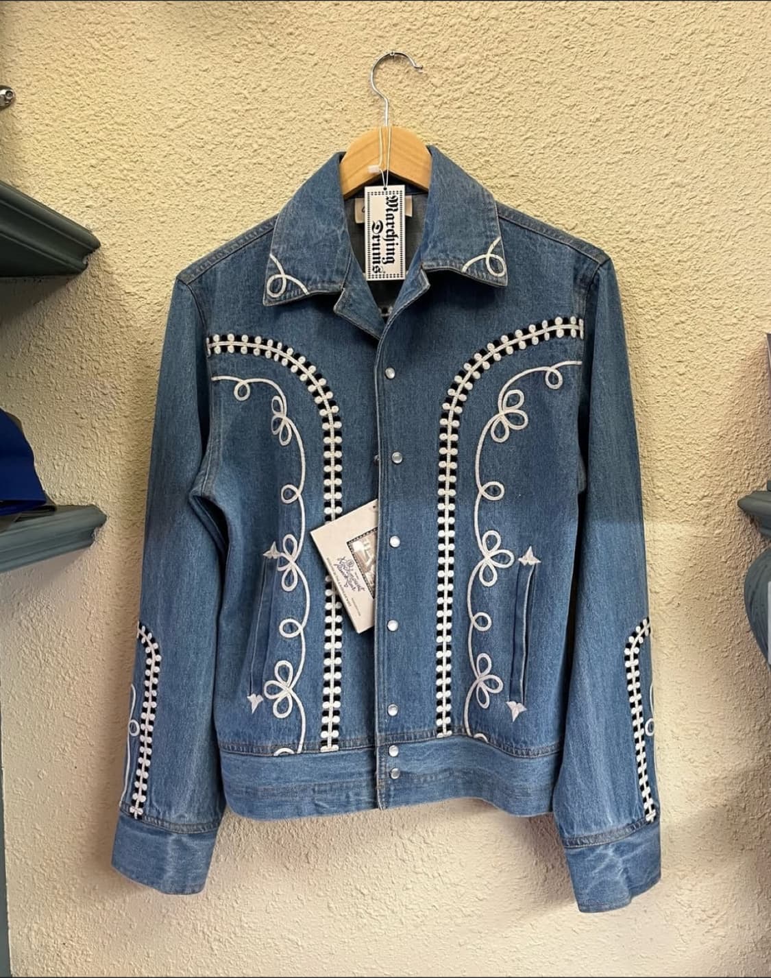 웨스턴 데님 블레로 자켓 판매합니다. 상품이미지4