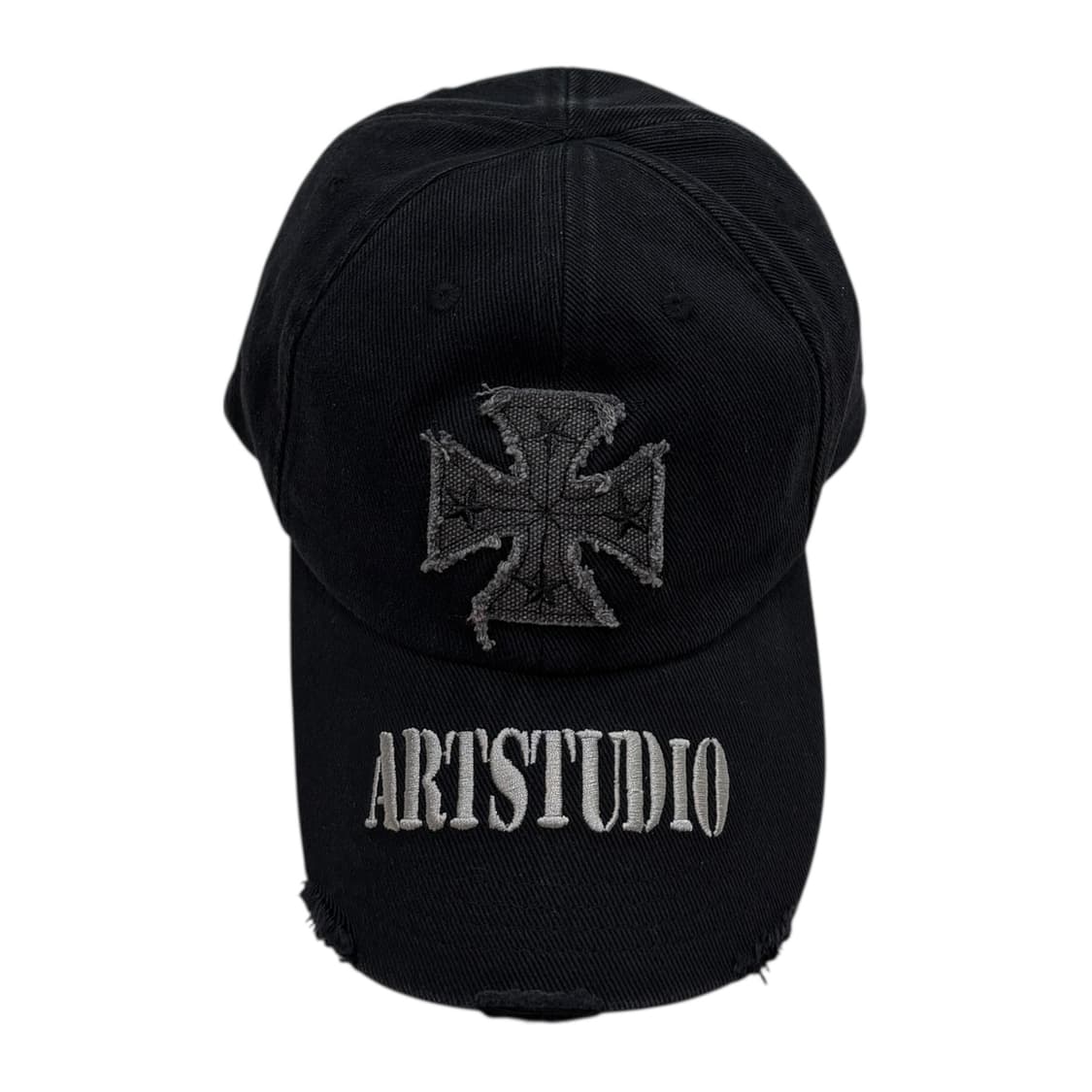 ETCE 이티씨이 크로스 디스트로이드 볼캡 모자 블랙 L 상품이미지1