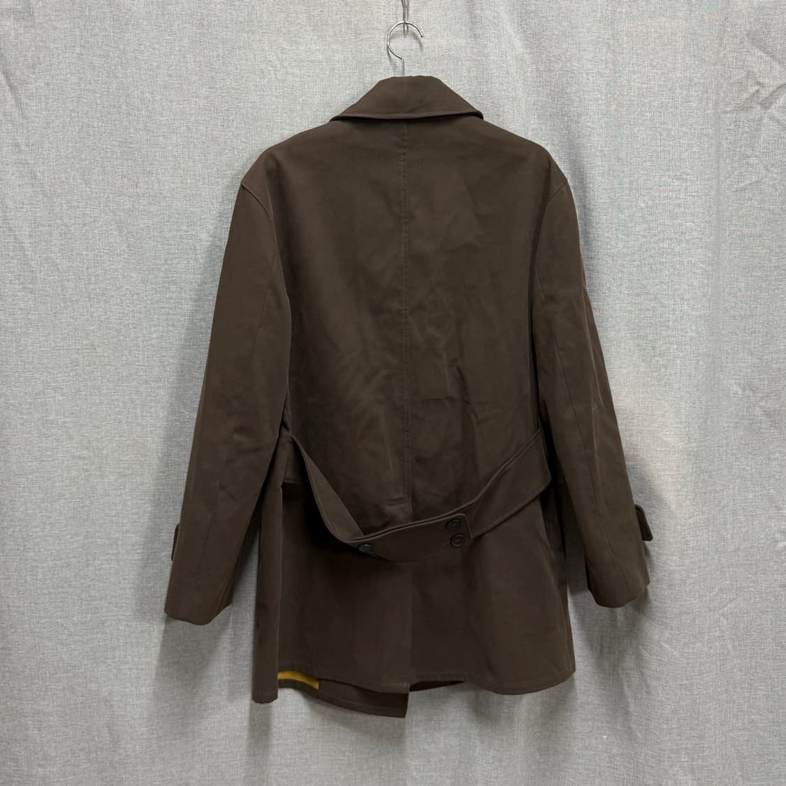 [54/매장판] 버버리 런던 BURBERRY 더블 코듀로이 하프 코트 상품이미지4