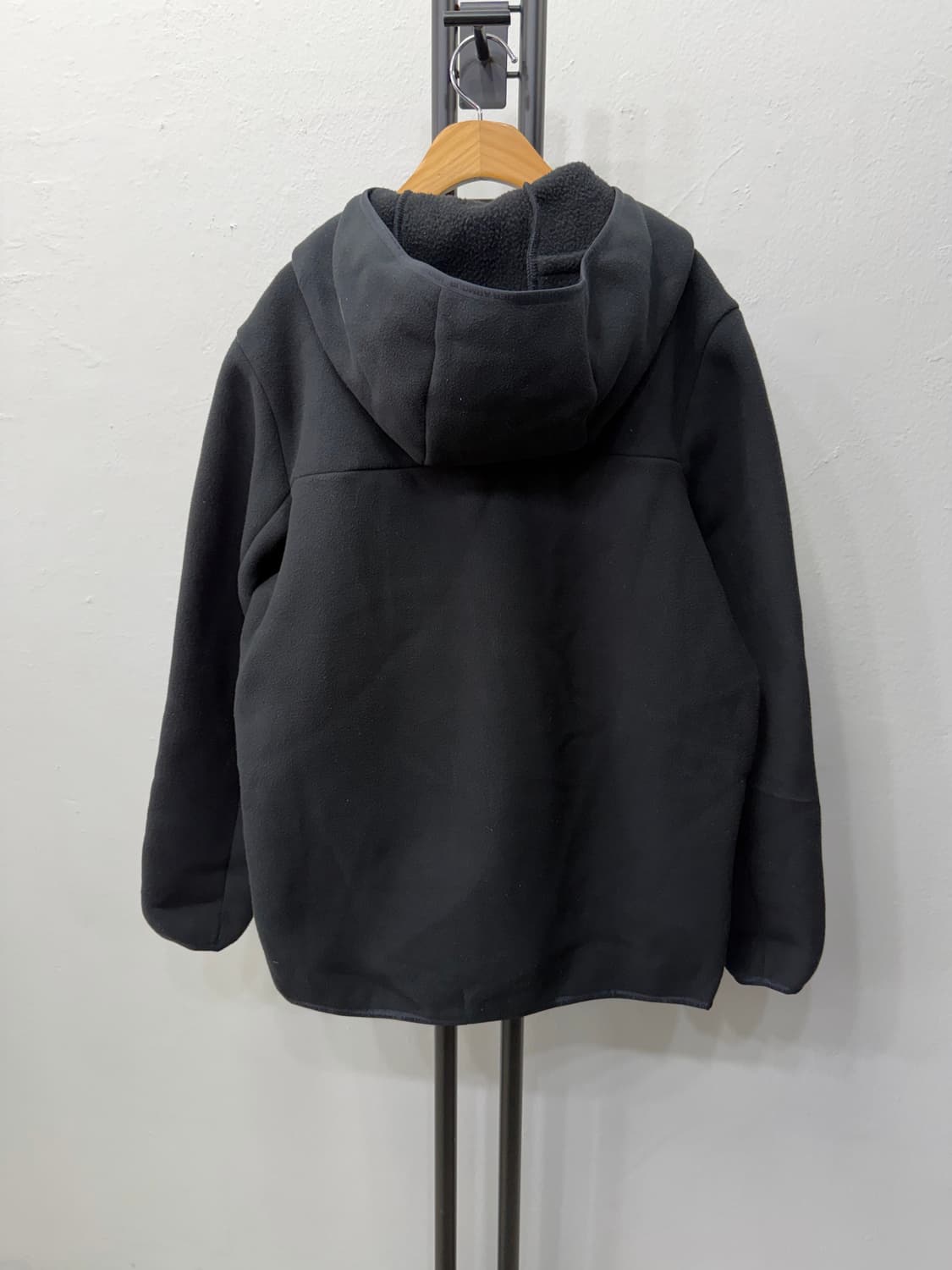 정품) 언더아머 블랙 플리스 자켓 L 상품이미지4