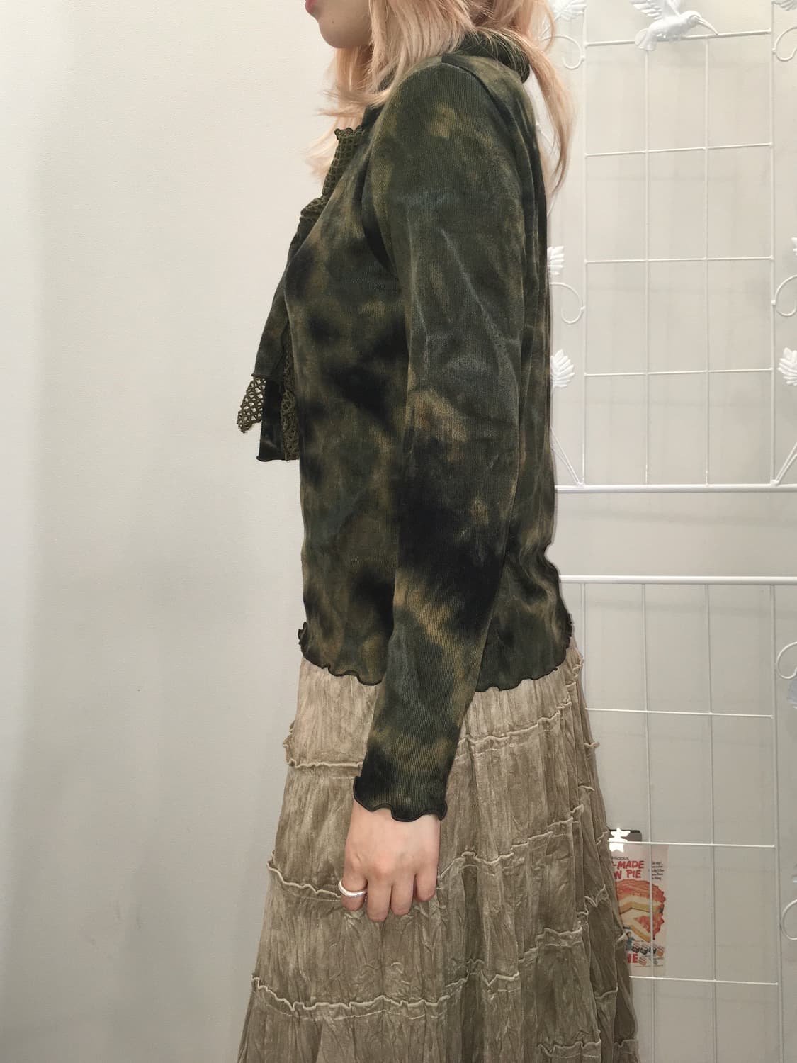 jpn vintage khaki twist knit 상품이미지4
