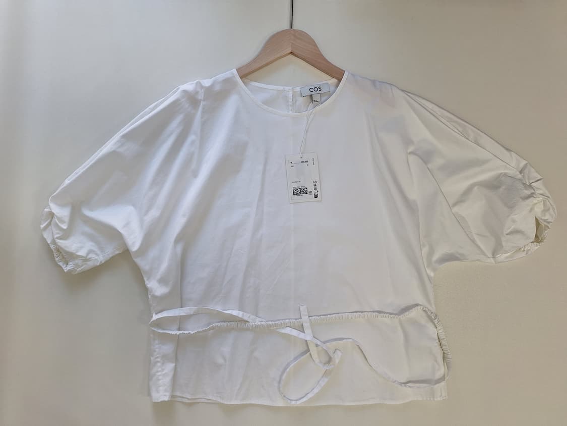 코스 벨트 퍼프 블라우스 새상품 상품이미지2