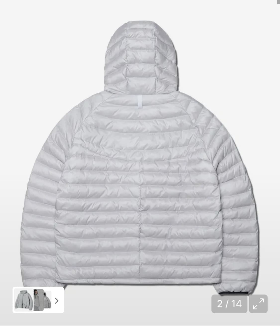 오와이 경량패딩 상품이미지2