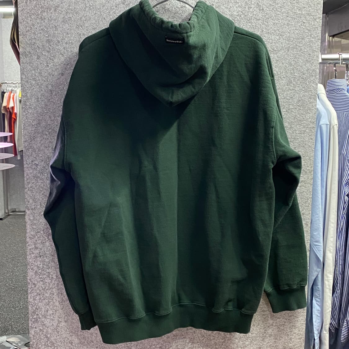 디스이즈네버댓 빅로고 카키 후드 티 B3131 상품이미지3