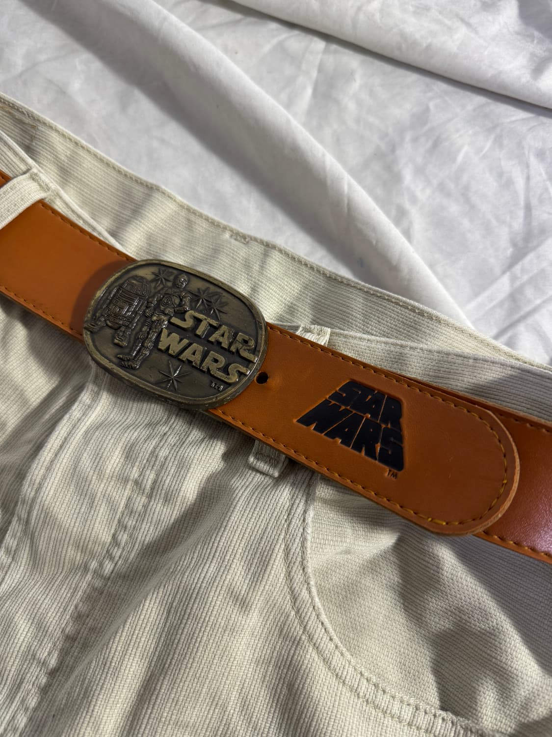 1977 fox film 스타워즈 캐릭터 엠보 레더 벨트 상품이미지4