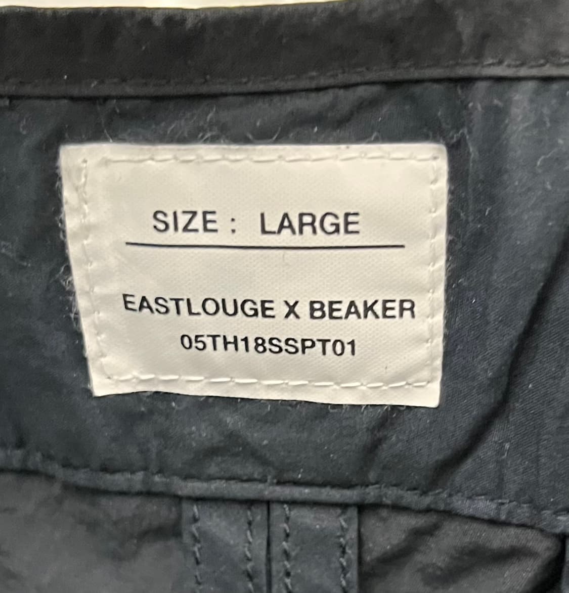 이스트로그 X 비이커 카고 팬츠 L 상품이미지4