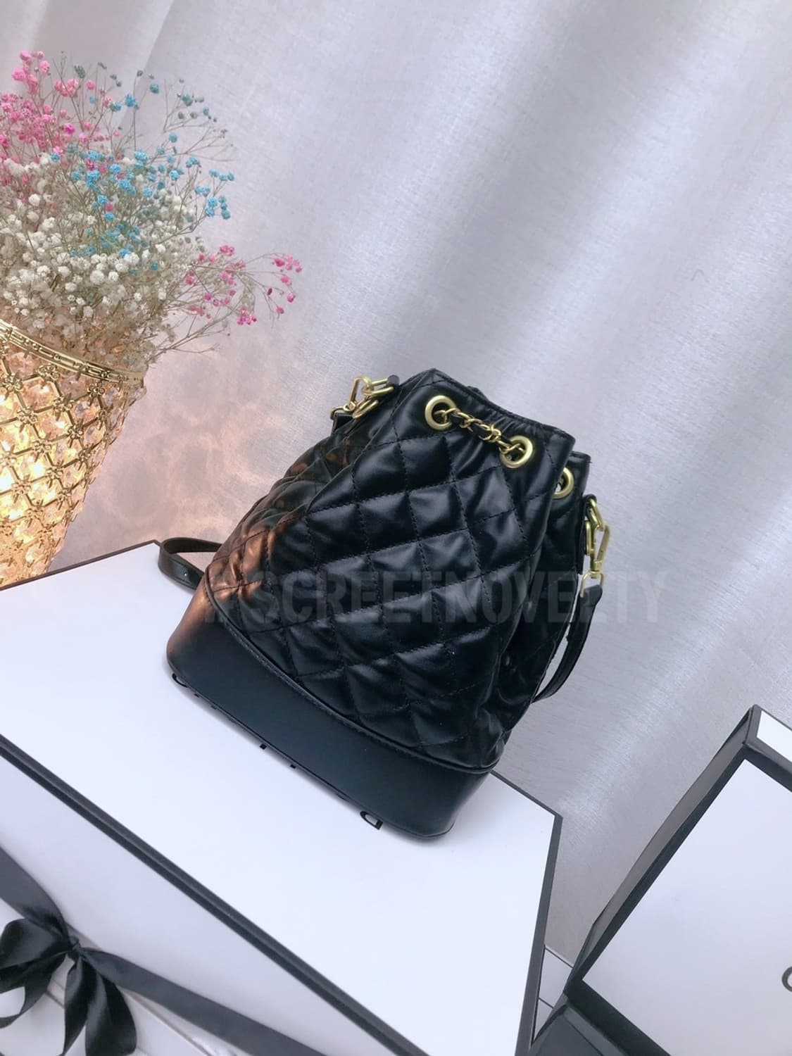 샤넬 CC로고 은장 스트랩 숄더 체인백 상품이미지4