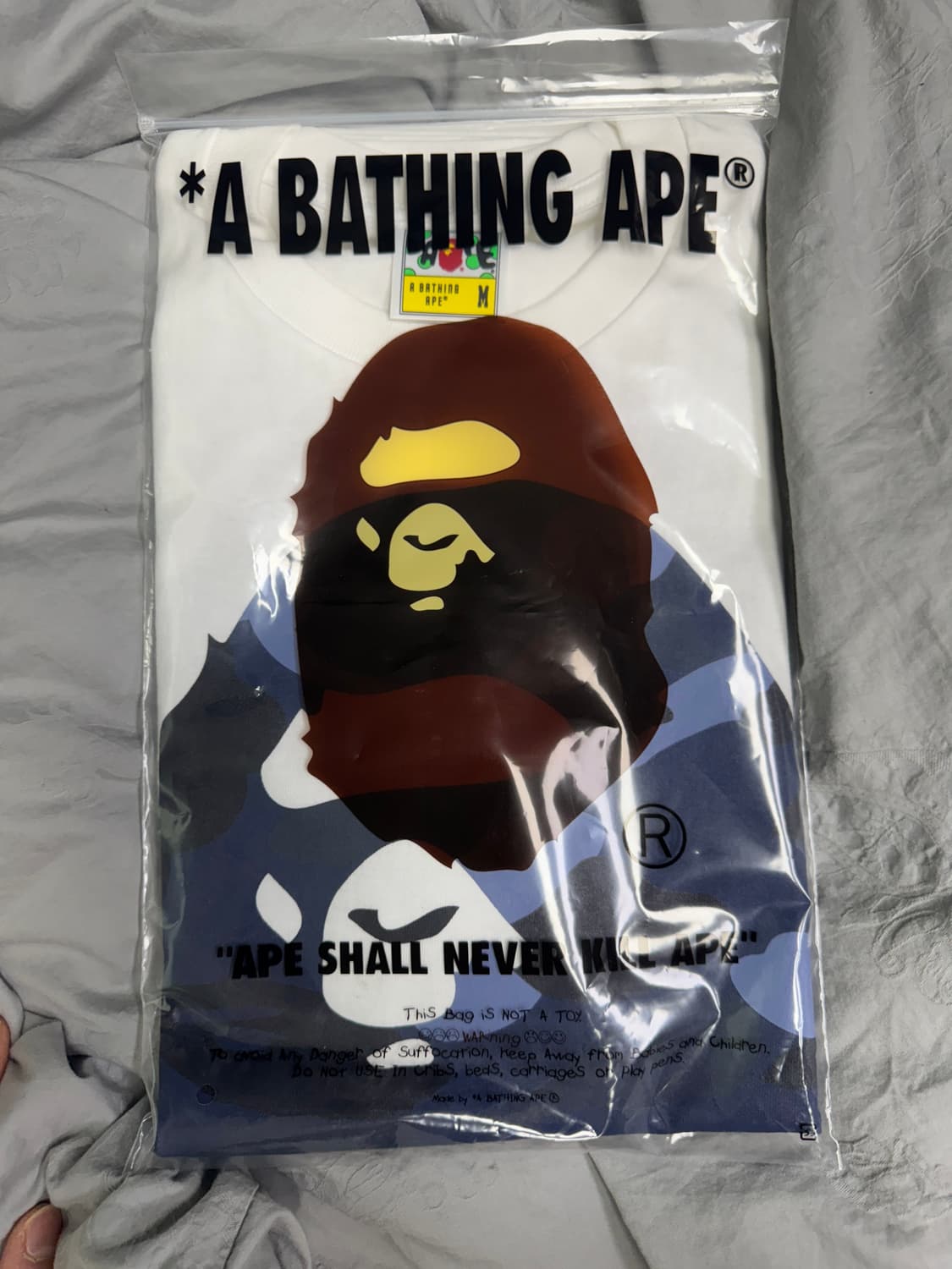 베이프 카모 반팔티 상품이미지1