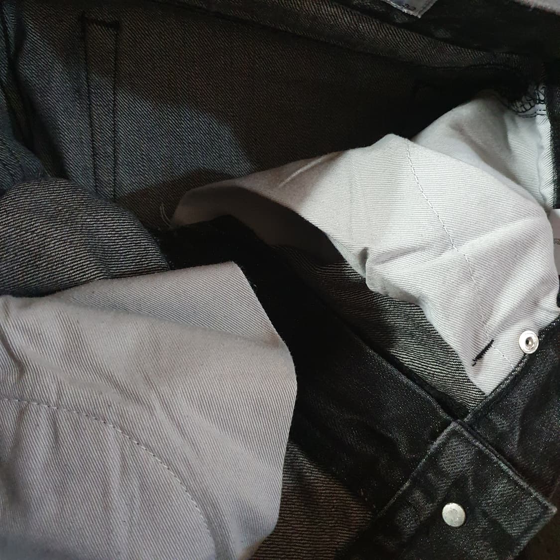 토니웩 머스크 페인팅 슬림스트레이트 데님 팬츠 32 상품이미지5