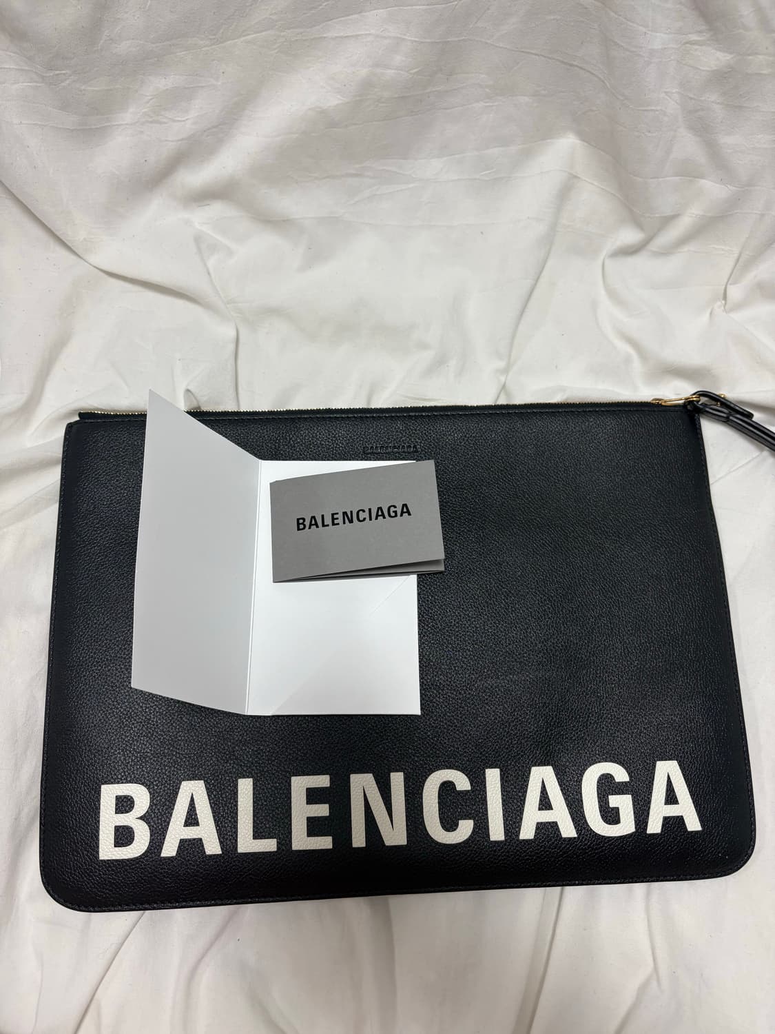 [대전백화점] 발렌시아가 로고 클러치 L 상품이미지7