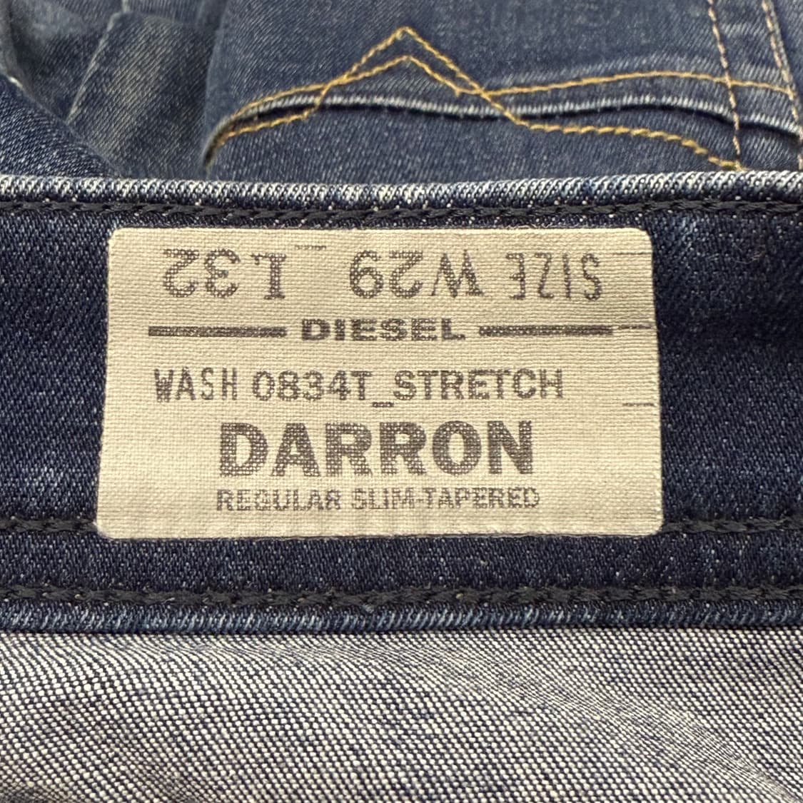 [정품] 디젤 청바지 워싱 데님 팬츠 b18 상품이미지4