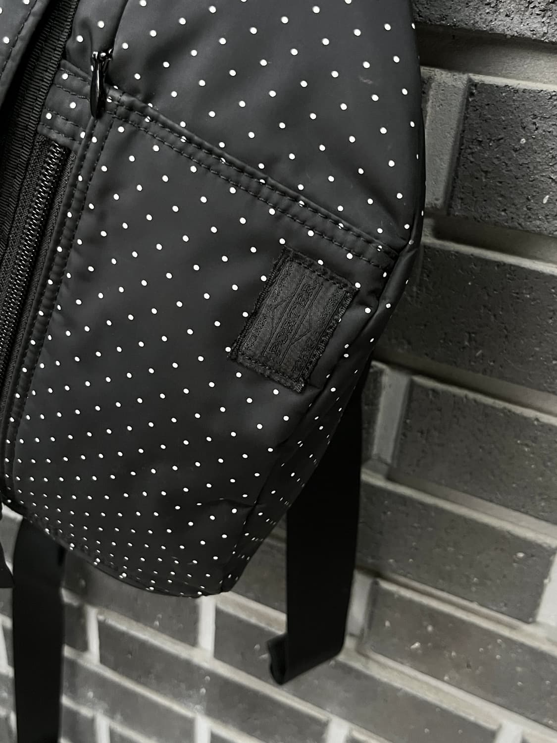 Porter 포터 도트 웨이스트백 블랙 상품이미지3