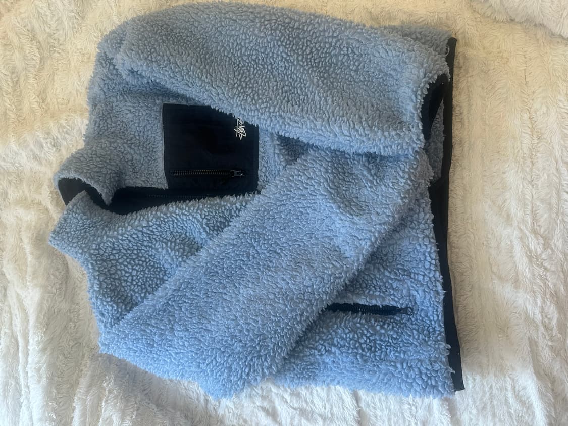 네고 가능 스투시 쉐르파 리버시블 재킷 M 상품이미지4