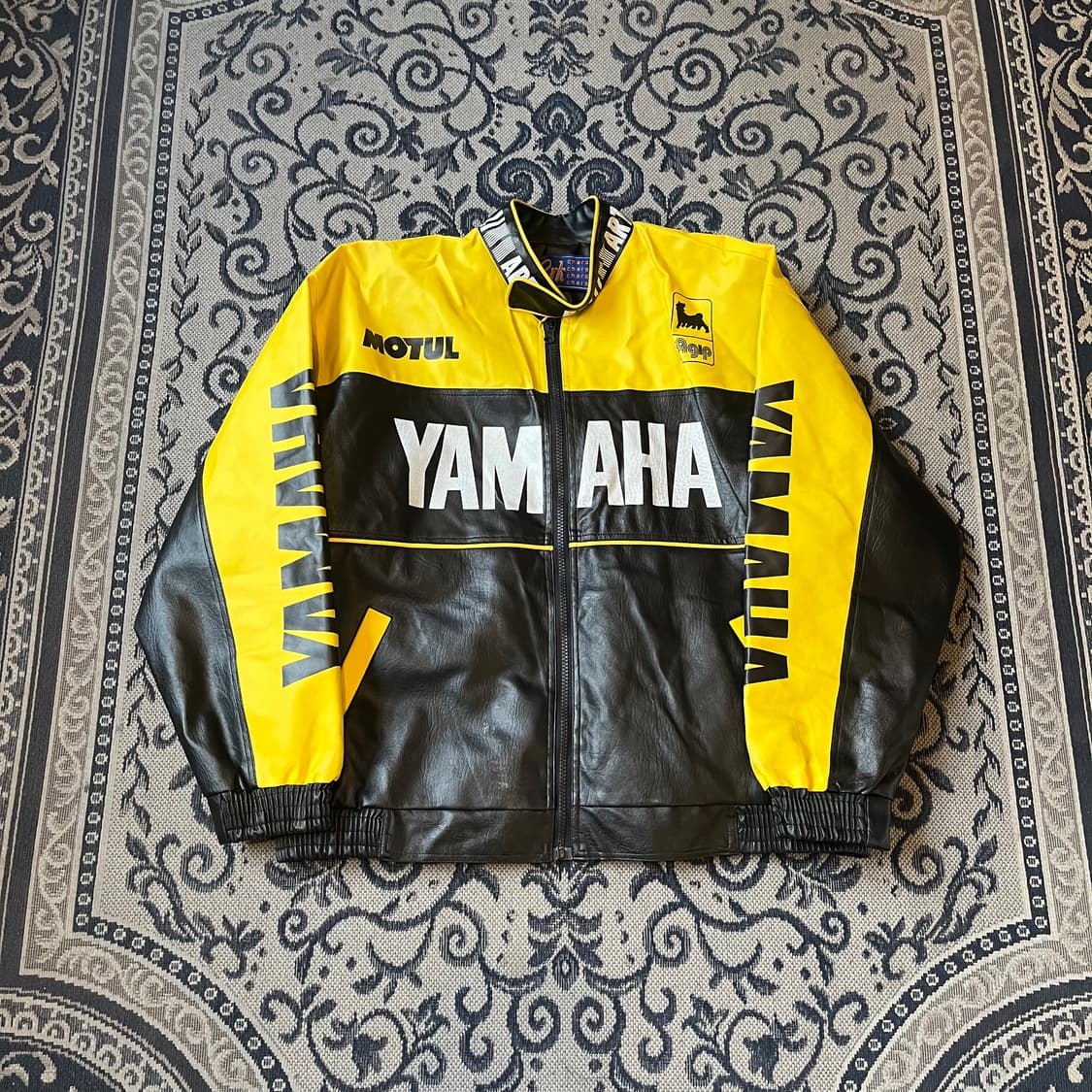 L 빈티지 야마하 레이싱 자켓/W2351 상품이미지1