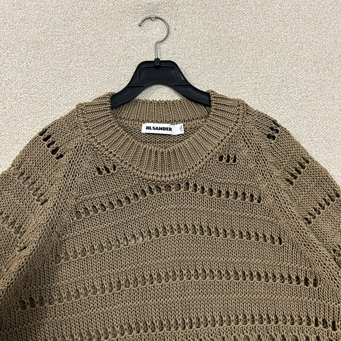 (48) 질샌더 니트 스웨터 브라운 상품이미지2