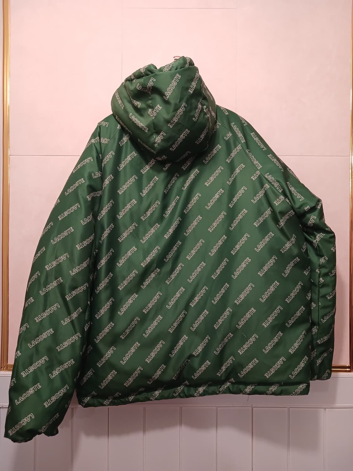 라코스테 정품 남성 양면 패딩 54 (105 까지 가능) 사이즈 상품이미지10