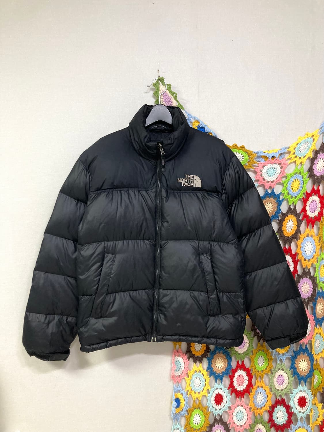 노스페이스 눕시 700필 구스다운 숏패딩 _ 블랙 90 상품이미지1