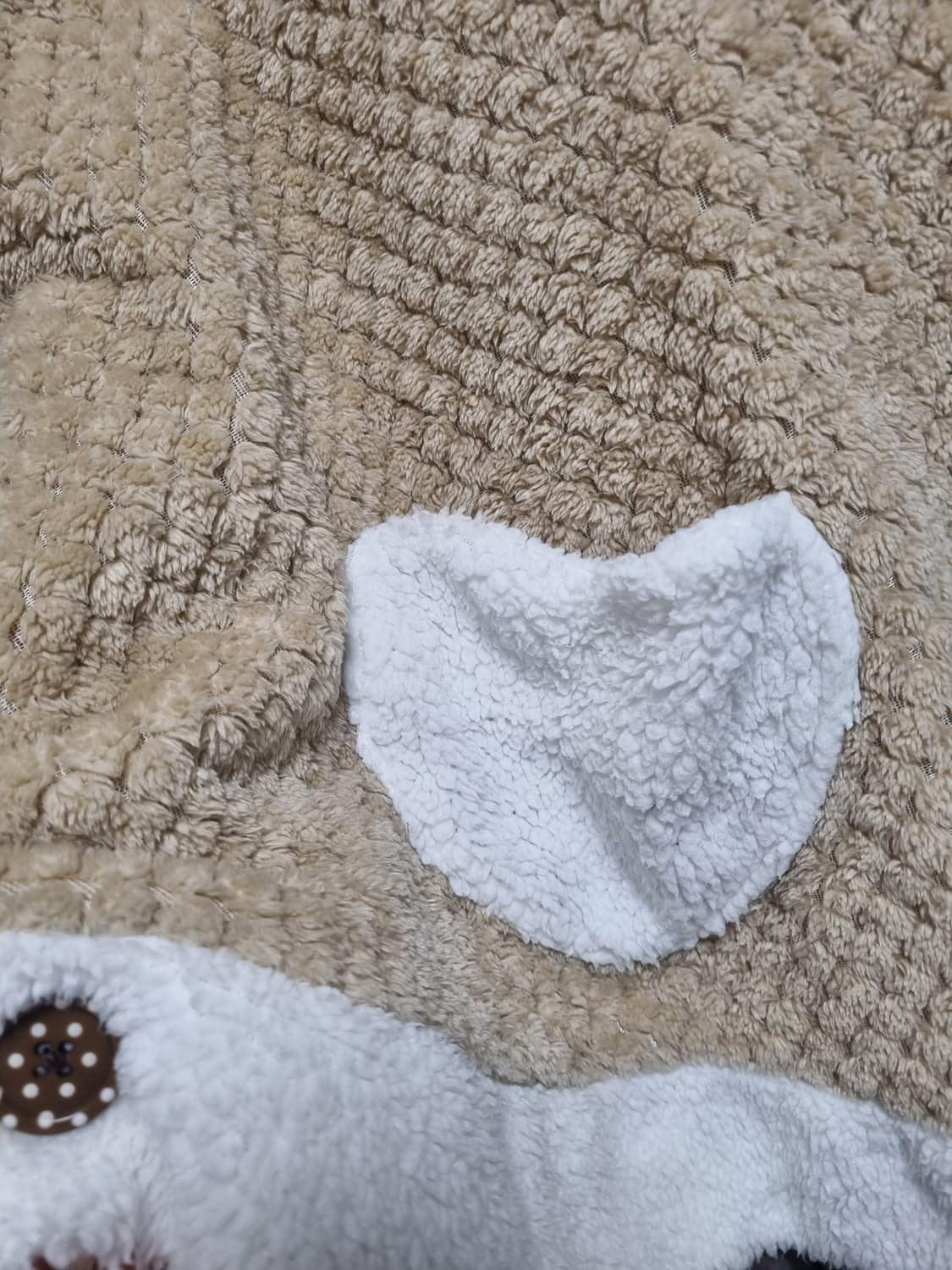 쿠키맛 니트 케이프. 라떼갸루 엑시즈팜 잉그니 리즈리사  상품이미지4