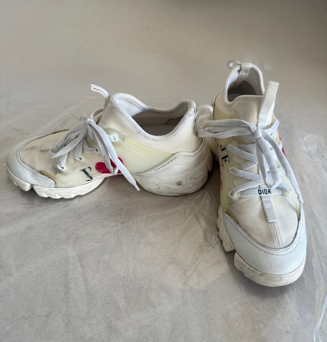 디올 D-CONNECT 디커넥트 스니커즈 37.5 (245mm) 운동화 상품이미지1