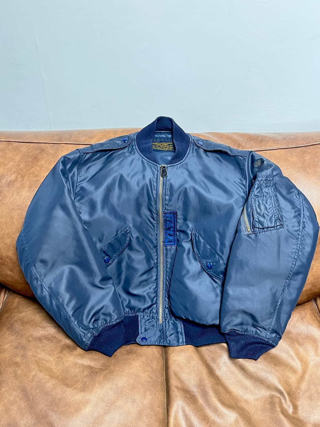 [40] 페로우즈 L-2B 항공점퍼 네이비 상품이미지7