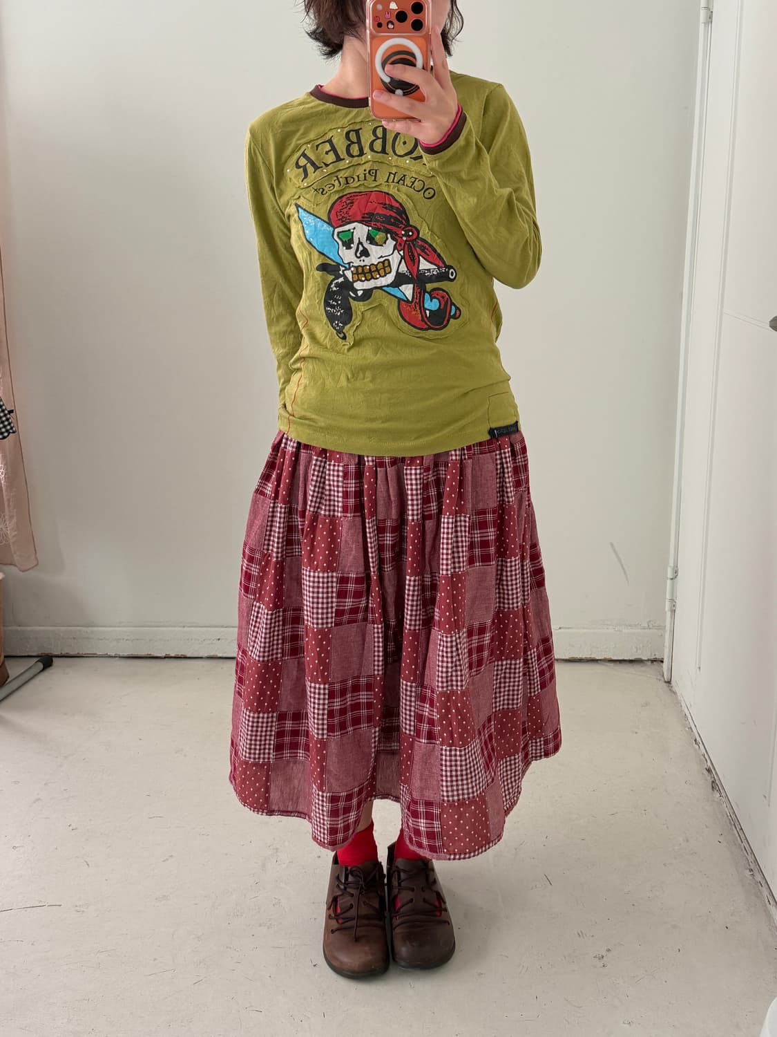 일본빈티지 y2k 괴짜 롱슬리브 상품이미지4