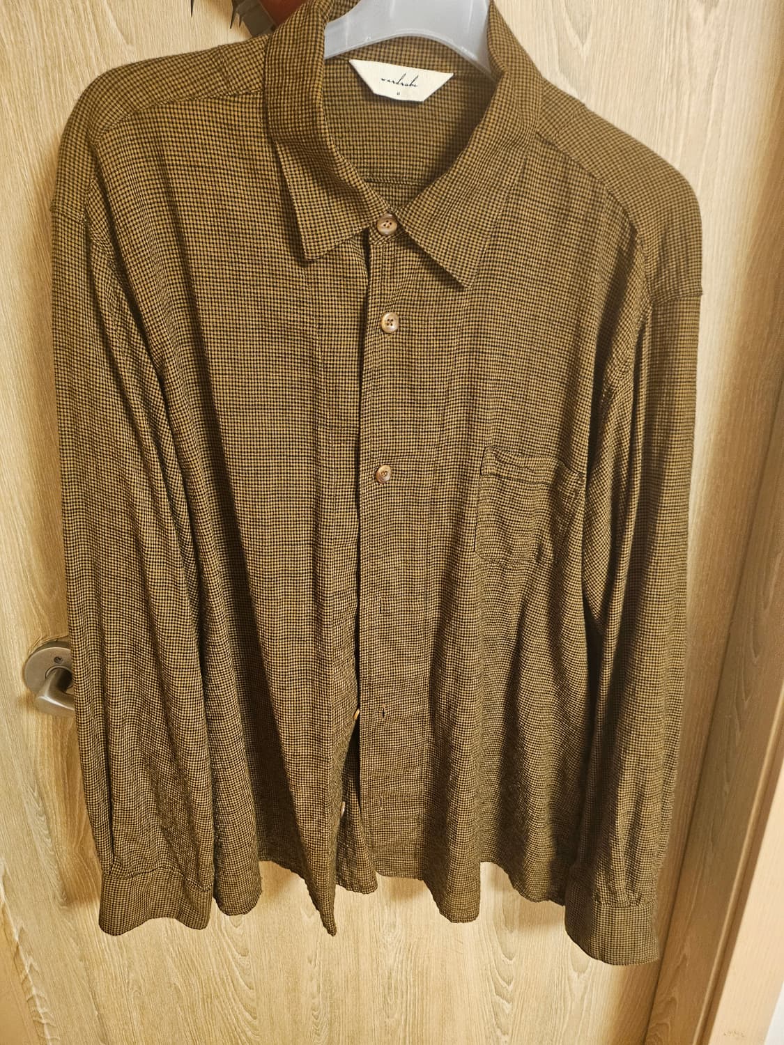 L)워드로브41 빌레 체크셔츠  상품이미지2