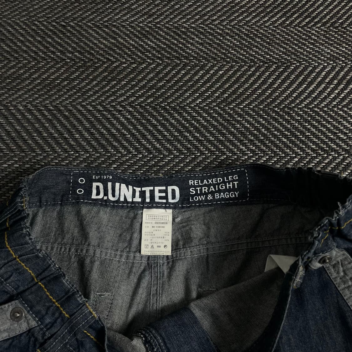 00s Y2K 빈티지 데님 버뮤다 팬츠y 3441 상품이미지5