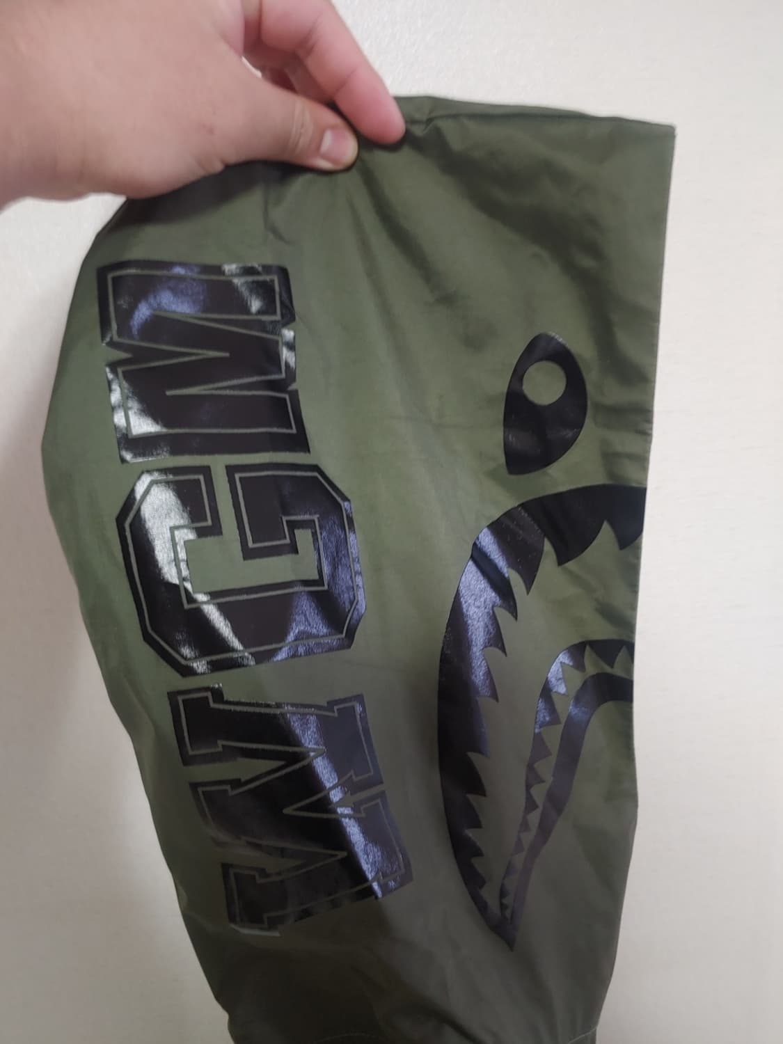 [L] 베이프 심실링 레인 샤크 자켓 상품이미지3