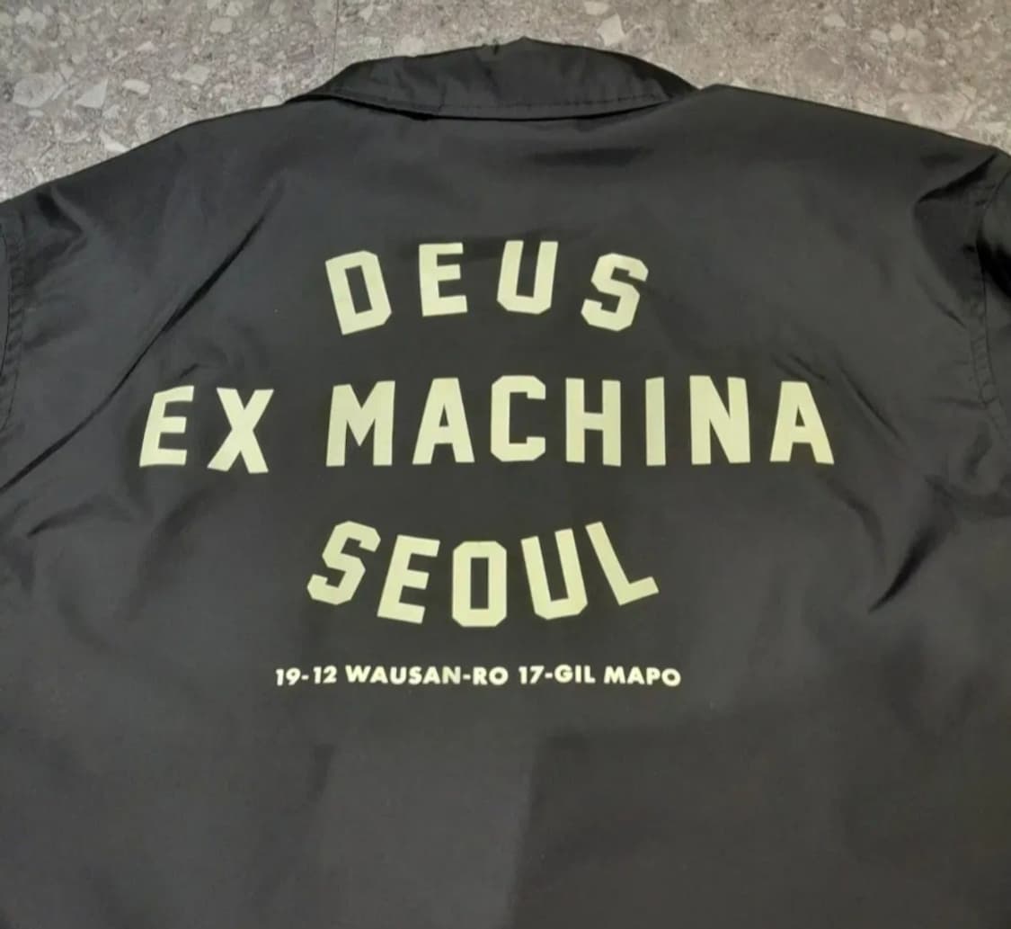 💥데우스 엑스마키나 서울 코치자켓 (XL)
 상품이미지8