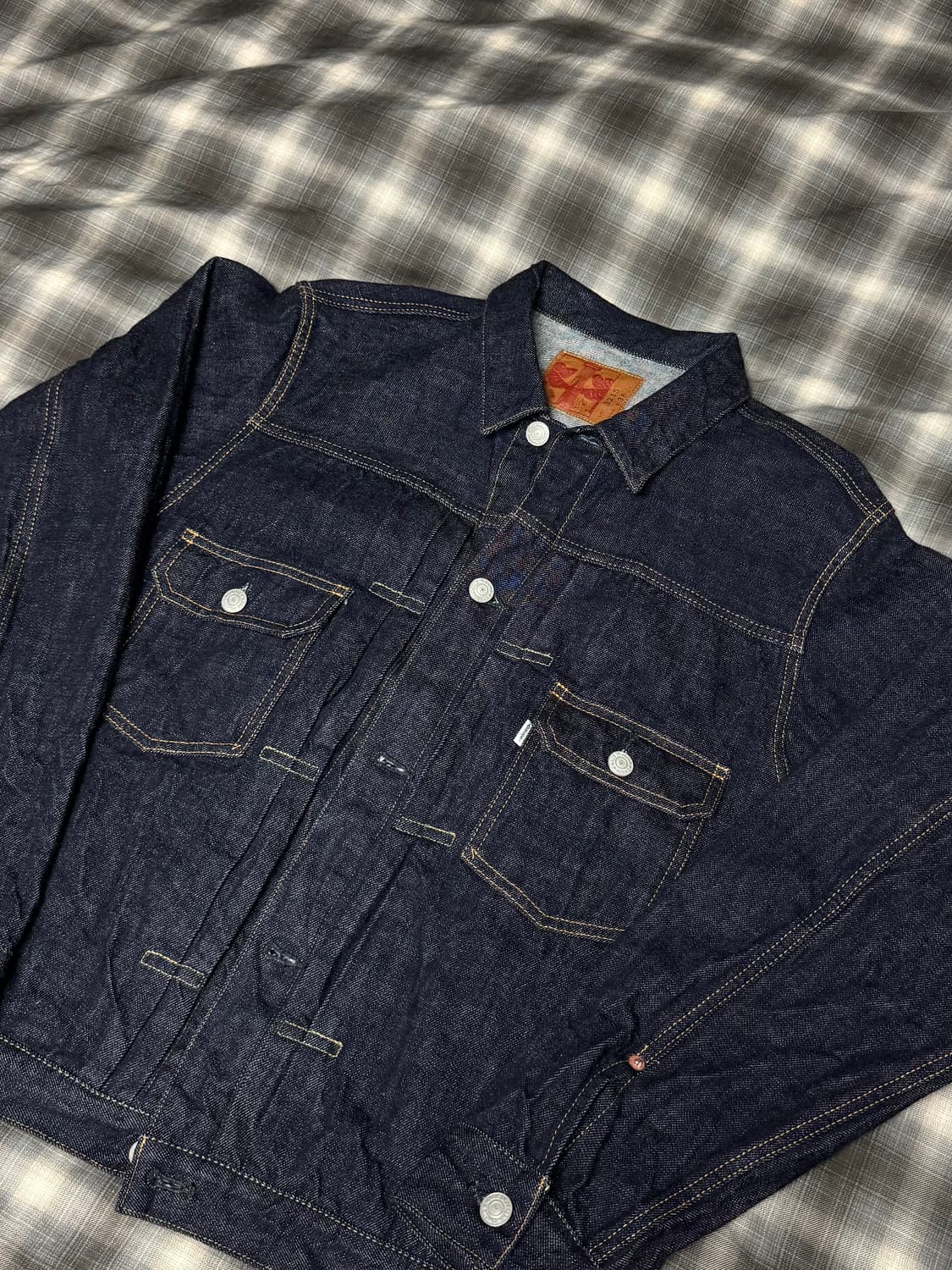 오모토데님(omoto denim) 13.5oz 2세대 데님자켓(38) 상품이미지3