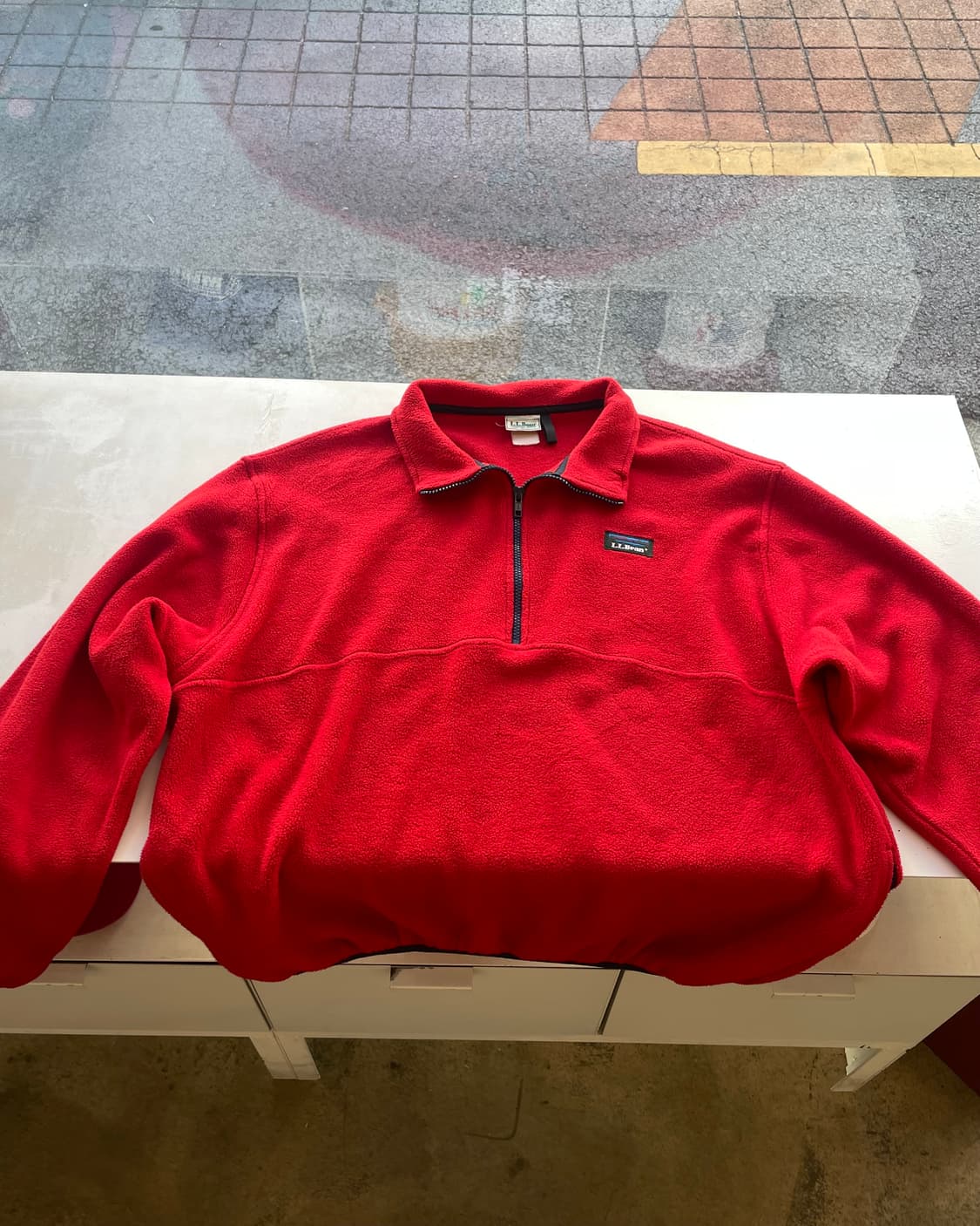 90‘s USA LL Bean Half-zip Fleece 엘엘빈 플리스 상품이미지4