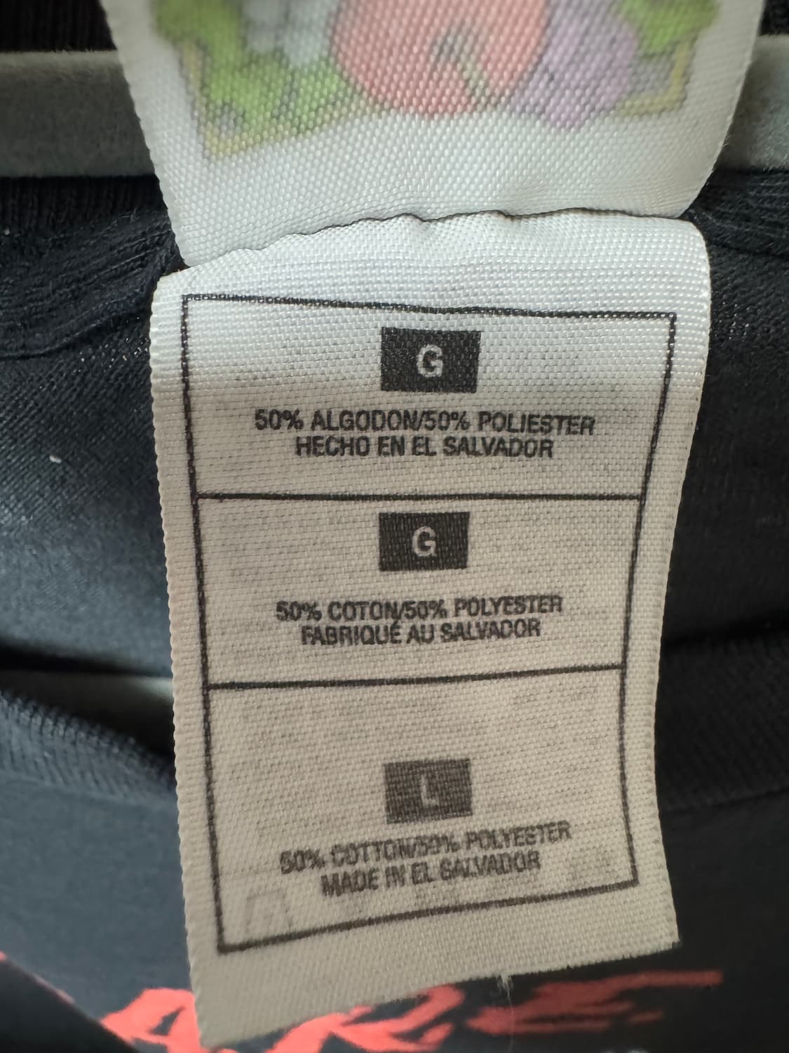 빈티지 dare d.a.r.e 티셔츠 fruit of the room 상품이미지5