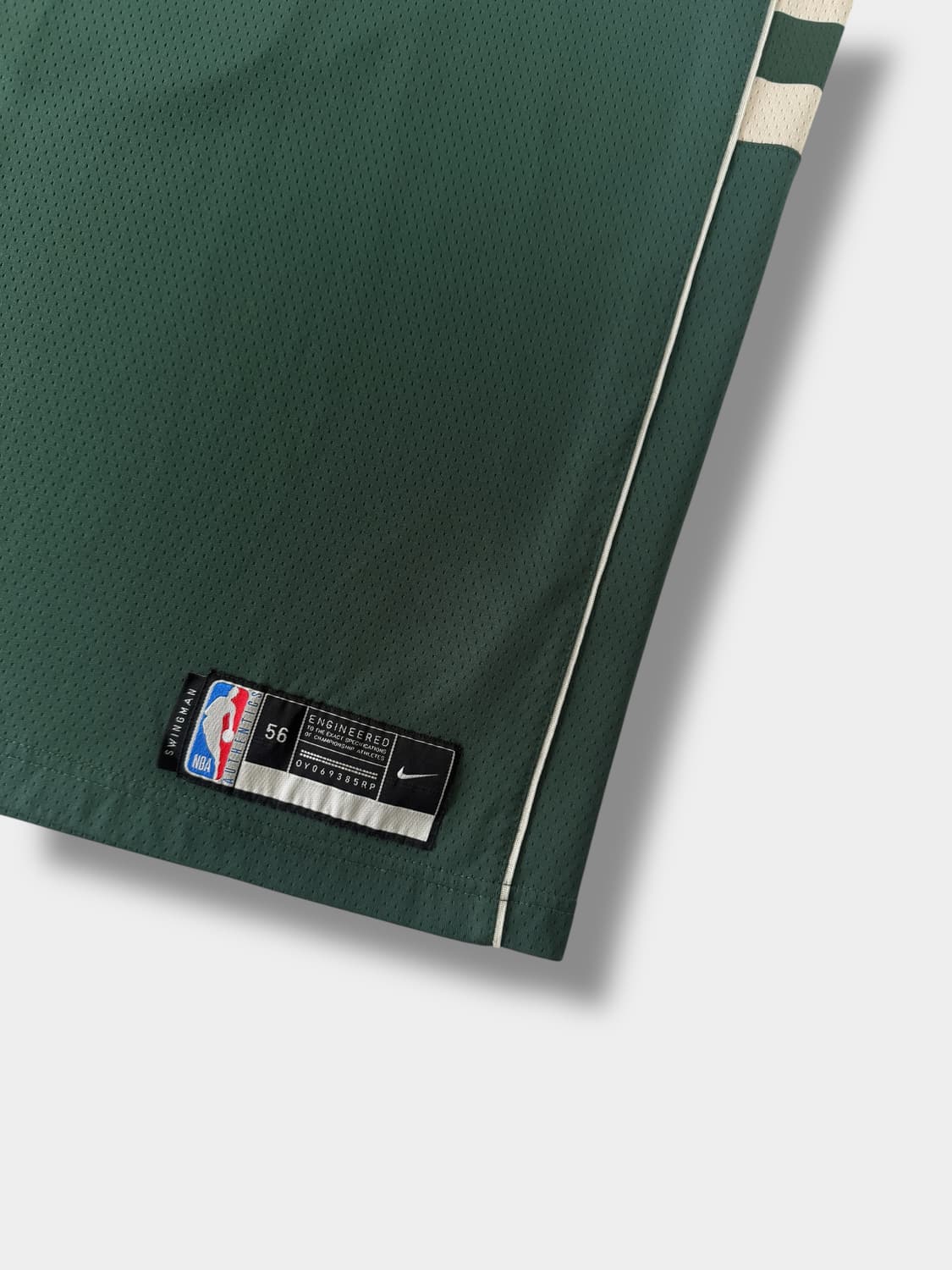 나이키 오버사이즈 NBA 밀워키 벅스 아데토쿤보 베이스볼 져지 상품이미지5