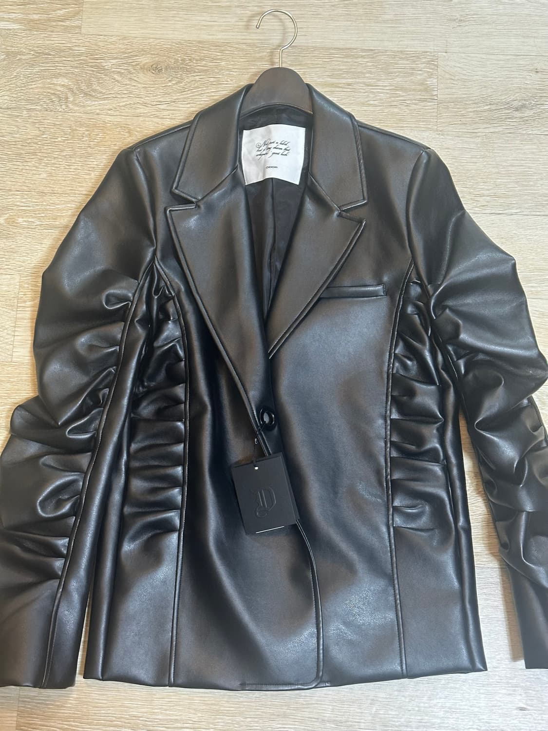 오도어 레더자켓 (Plisse jacket) 상품이미지6