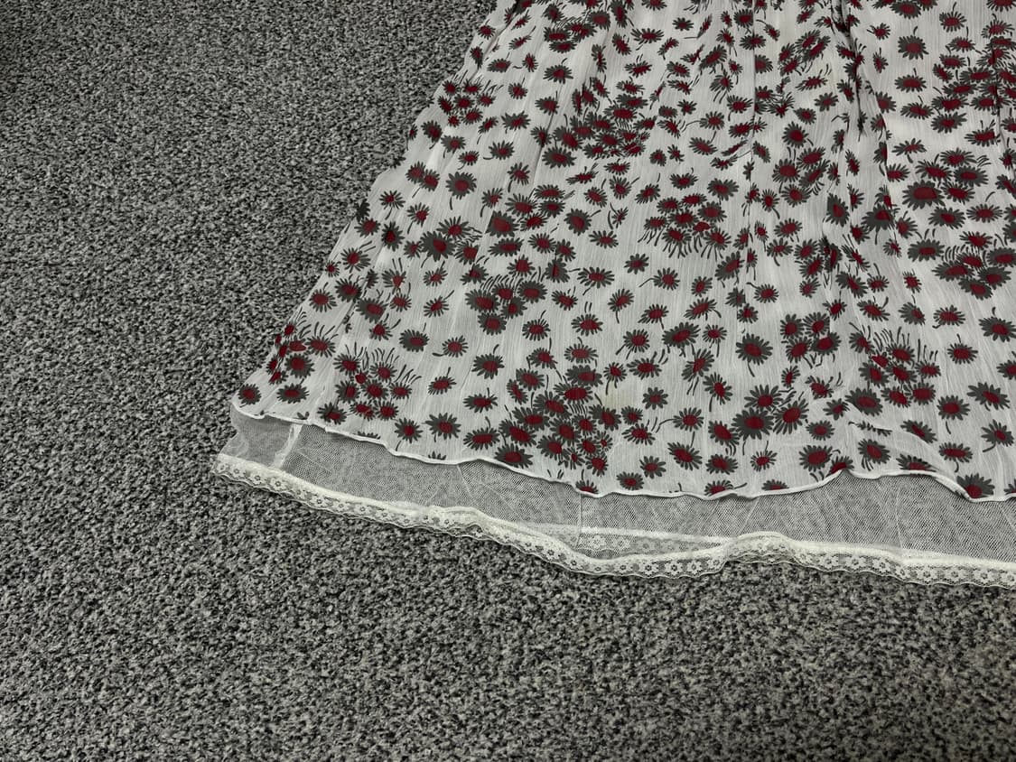 크로쉐 꽃무늬 레이어드 원피스 상품이미지3