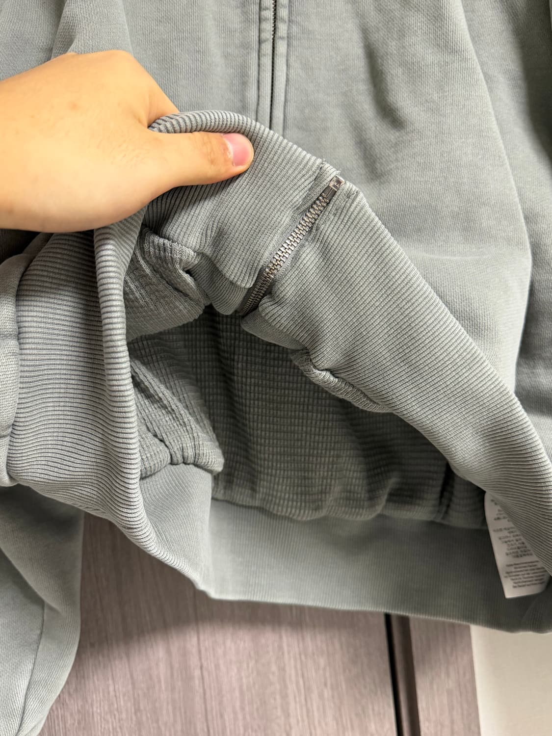 엔타이어스튜디오 써멀 후드집업 L (XL느낌) 상품이미지3