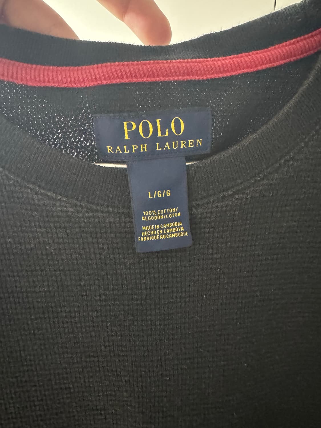 폴로 반팔 니트 상품이미지3